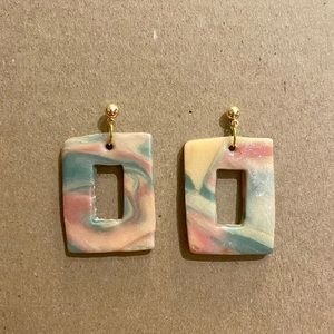 Clay earrings